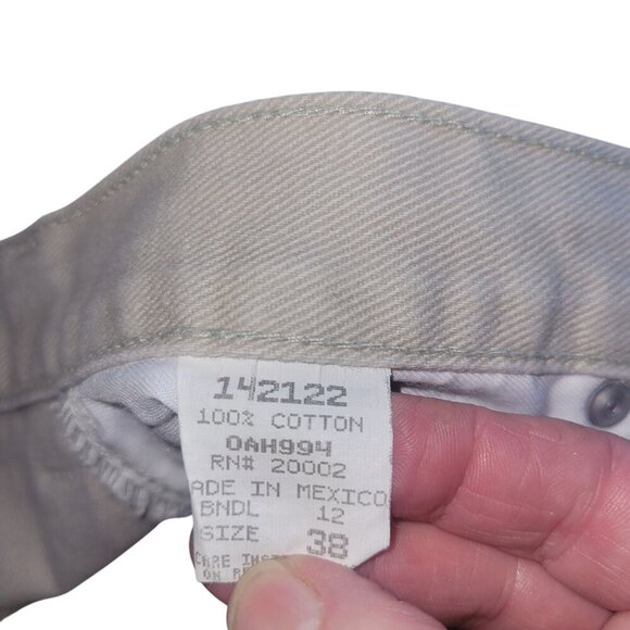 Boss Mens Beige Cargo Shorts XXL Reflective Stripes Utility Pockets Durable Casu - Picture 7 of 7